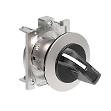 LPFSL1338 Металлический переключатель с короткой ручкой, d=30 мм, 3 положения 1-0<2, фиксация в центральном положении и слева, (без крепежного основания LPXAU 120M), цвет белый preview