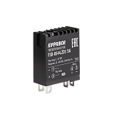 FSD-0544.ZD3 Реле твердотельное миниатюрное 1-ф, тип KSD,  Максимальный коммутируемый ток 5 А, Управляющий сигнал - 3…32 VDC, коммутируемое напряжение 24…440 VAC