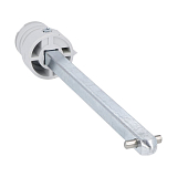 GLX7200S10 РАСШИРЕНИЕ ВАЛА ДЛЯ РУЧКИ СЦЕПЛЕНИЯ ВОРОТ 200MM SECT. 10MM  preview