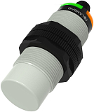 CR30XSCN25DNOY-E2 Емкостной датчик цилиндрический, M30x96, пластиковый, незаподлицо, выход NPN НО, регул. чувствит., увелич. расст. сраб. Sn=25 мм, питание 10…30VDC, 20 Гц, IP68, разъём М12 4-pin