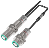 UR18-DC60D3NC Ультразвуковой датчик двойного листа M18, три выхода NPN/NC, отсутствие листа, выход двойного листа, выход одиночного листа, Sn=30-60 мм, питание 18...30VDC, кабель 2 м, кронштейн в комплекте, IP67