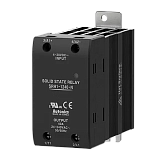 SRH1-1240-N Однофазное твердотельное реле с встр. радиатором, монтаж на DIN рейку, входное напряжение 4-30 VDC, напряжение нагрузки 24-240VAC, номинальный ток 40A, перекл. через 0.
