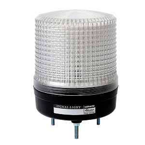 MS115L-FFF-C, led, пост.+ миг. свечение, 90-240 В AC, бесцветный, d=115мм