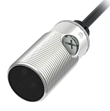 PSM-BC100DPB Фотодатчик диффузного типа, M18, медно-никелевый сплав, инфр. свет (940 нм), выход PNP, режим работы: на свет / на затемнение, Sn= 1 м (D-тип), IP67, кабель 2м