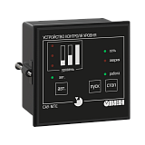 САУ-М7Е-Щ1 Сигнализатор уровня жидкости или сыпучих материалов в резервуаре. Щитовой, 96x96x70 мм, IP54 со стороны передней панели.  Питание прибора 220VAC, 3 канала контроля уровня, питание датчиков 12В, два выходных реле ВЕРХ и РАБОТА (8А, 220VAC) preview