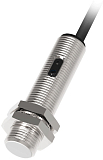 CR12CF02DPC Емкостной датчик цилиндрический, M12x52 мм, медно-никелевый сплав, заподлицо, выход PNP НЗ, расст. сраб. Sn=2 мм, питание 10…30VDC, 50 Гц, IP67, кабель 2 м
