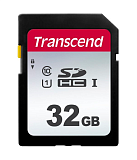 Карта памяти SD 32GB Class 10 уп. инд. (Transcend, TS32GSDC300S)