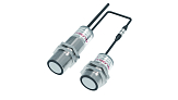 UR30-DC40D3NC Ультразвуковой датчик двойного листа M30, три выхода NPN/НЗ, отсутствие листа, выход двойного листа, выход одиночного листа, Sn=20-40 мм, питание 18...30VDC, кабель 2 м, кронштейн в комплекте, IP67