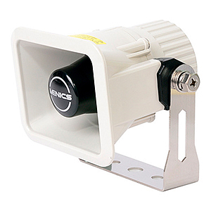 MSP-TBS-FF 12VDC Миниатюрный звуковой оповещатель, крепление кронштейном, размер 110 мм х 88 мм х 115 мм, питание 100-240VAC, звуковое давление 110 + 5 дБ, IP65, цвет слоновой кости