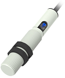 CR12XSCF04DPCY Емкостной датчик цилиндрический, M12x62 мм, пластиковый, заподлицо, выход PNP НЗ, регул. чувствит., увелич. расст. сраб. Sn=4мм, питание 10…30VDC, 20 Гц, IP68, кабель 2 м