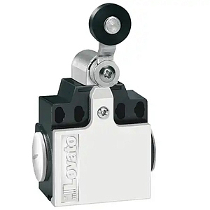 KNE1L02 Концевой выключатель, рычажный толкатель с роликом, 2 боковых входа 2NC