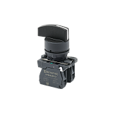 MTB5-AJ53 Переключатель на 3 положения с возвратом в центре, длинная ручка, 2NO, IP65, пластик