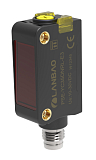 PSE-YC35DPRL-E3 Фотодатчик диффузного типа, функция BGS и FGS, расст. сраб. до Sn=35 см, размер 32,5x10,6x20мм, красн. 650 нм, выход PNP, NO/NC, питание 10-30VDC, IP67, разъём M8 4-pin