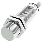 FY18DNC Индуктивный датчик M18, для проверки частоты вращения зубчатого колеса, расст. сраб. 2 мм, заподлицо, макс. частота 25000 Гц, выход NPN НЗ, IP67, кабель 2 м