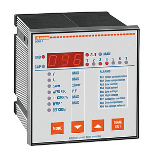 DCRK 7  RU АВТ. РЕГУЛЯТОР РЕАКТ. МОЩНОСТИ, 7 СТУПЕНЕЙ, 96*96