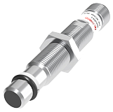 LR12XBF15DPOB-E2 Индуктивный датчик устойчивый к высокому давлению до 500 Bar, M12x77мм, выход PNP НО, расст. сраб. Sn=1.5 мм, питание 10…30 VDC, IP68, 600 Гц, разъём М12 4-pin