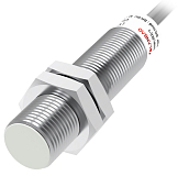 LR12XBF04DNOY Индуктивный датчик, M12x51 мм, медно-никелевый сплав, выход NPN НО, расст. сраб. Sn=4 мм, заподлицо, питание 10…30 VDC, IP67, 800 Гц, кабель 2 м