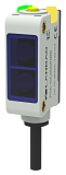 PSE-GC50DPBB Фотодатчик оптический, на прозрачн. объекты, отр. от рефлектора расст. до 50 см (рефл. TD-08 и кронштейн ZJP-8 в компл.), синий 460 нм, 32,5x20x12 мм, выход PNP, на свет/на затемнение, рег. чувст, питание 12-24VDC, IP67, кабель 2 м