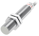 FY12DPC Индуктивный датчик M12, для проверки частоты вращения зубчатого колеса, расст. сраб. 2 мм, заподлицо, макс. частота 25000 Гц, выход PNPНЗ, IP67, кабель 2 м