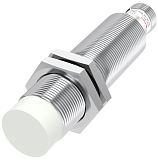 LR18XBN12DPOY-E2 Индуктивный датчик, M18x62 мм, медно-никелевый сплав, выход PNP НО, расст. сраб. Sn=12 мм, незаподлицо, питание 10…30 VDC, IP67, 200 Гц, с разъёмом M12