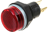 S140NK2 Сигнальная арматура красная d=14мм, с гайкой, 24V EMAS preview