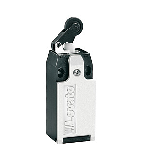 KMC1L03 Концевой выключатель, рычажный толкатель с центральным пластиковым роликом, 3NC, медленное переключение