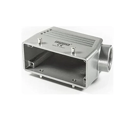 EBM16GU10 Кожух металлический, боковой ввод (PG 21), IP65 (EMAS)
