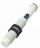 CR12XSCN08DPCY-E2 Емкостной датчик цилиндрический, M12x79 мм, пластиковый, незаподлицо, выход PNP НЗ, регул. чувствит., увелич. расст. сраб. Sn=8мм, питание 10…30VDC, 20 Гц, IP68, разъём M12 4pin preview