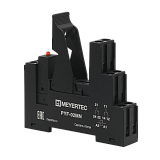 PYF-02MN/LM220VAC Модуль колодка для реле серии MN, держатель и индикатор 220VAC