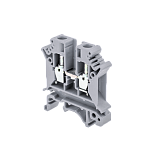 MTU-6 Клемма винтовая проходная, 6 мм2, серая