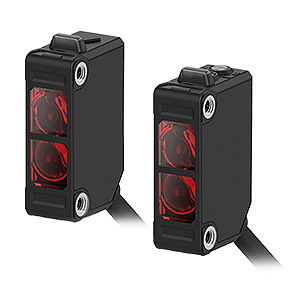 BJX15M-TDT Двухкомпонентный фотодатчик, на пересечение луча, расст.сраб. 15 метров, инфракрасный 850 нм, размер 11x32x20 мм, мин. объект - диаметр 12мм, выход NPN, на свет/на затемнение, рег. чувст-сти, питание 10-30VDC, IP65, кабель 2 м