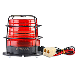 SNT-125-PH-KFS-1  Сигнальный маяк для подключения телефона, 5 режимов свечения, Красный, 85-260V AC/DC, IP65. Зуммер