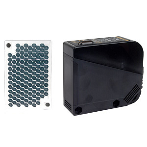 BX5M-MFR-T Фотодатчик диффузный с отражателем от зеркала MS-2 в комплекте, объект непрозрачный мин. d= 60мм. на расстояние до 5 м, IP66, выход реле НО + НЗ, питание 24-240VDC/24-240VAC, Встроен таймер от 0,1 до 5с.