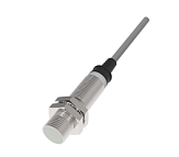 FN12DNC Магнитный датчик цилиндрический M12x40 мм, эффект Холла, заподлицо, нержавеющая сталь, расст. сраб. до 12 мм, питание 10-30VDC, выход NPN НЗ, макс. ток. 200мА, макс. 200 Гц, IP67, кабель 2 м