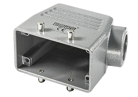 EBM10GU10 Кожух металлический, боковой ввод (PG 16), IP65 (EMAS)
