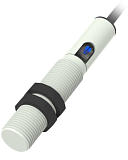 CR12XSCF04DNOY Емкостной датчик цилиндрический, M12x62 мм, пластиковый, заподлицо, выход NPN НО, регул. чувствит., увелич. расст. сраб. Sn=4мм, питание 10…30VDC, 20 Гц, IP68, кабель 2 м
