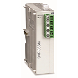 DVP08SM10N (8 Point，8DI，120V AC Power,  SLIM), модуль расширения для ПЛК preview