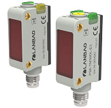 PSE-TM30DL-E3 Оптический датчик на пересечении луча, размер 32,5x20x12 мм, красный светодиод (640 нм), расстояние до Sn=30 м, питание 10…30VDC,  (T-тип), разъём M8 4-pin / излучатель