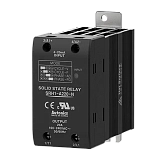 SRH1-A220-N Реле твердотельное со встроенным радиатором, на DIN-рейку: 1 фаза, аналоговый вход 4-20mA, нагрузка 20A, 100-240VAC, корпус 110×100×100 мм