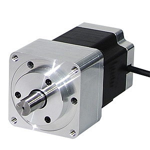 A200K-G599-G7.2 5-фазный шаговый двигатель, d=85 мм, сплошной вал, 2,8 А, 200 кгс*см, с редуктором, передаточное число 1:7,2