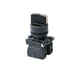 MTB5-AD53 Переключатель на 3 положения с возвратом в центре, короткая ручка, 2NO, IP65, пластик