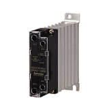 SRHL1-1425R Твердотельное реле с индикатором перегрева и выходом сигнализации, со встроенным радиатором, однофазное, вход 10-30VDC, нагрузка 48-480 В~, 40A, с переходом через ноль произвольное переключение.