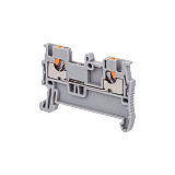 MTP-1.5 Клемма push-in проходная, 1.5 мм², серая