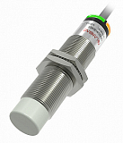 CR18XCN12DPRY Емкостной датчик цилиндрический, M18x80 мм, медно-никелевый сплав, незаподлицо, выход PNP НO/НЗ, регул. чувствит., расст. сраб. Sn=12 мм, питание 10…30VDC, 35Гц, IP67, кабель 2 м preview