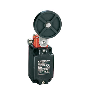 TS2 05 20 AS Концевой выключатель роликовый рычаг 1NO+1NC группа, быстрое переключение, с кнопкой