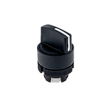 MTB2-ED4 Головка переключателя короткая ручка, черный, 2 полож. фикс-возвр, пласт.