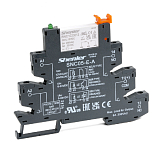RSCD06D3+SNC05-E-A Реле интерфейсное полупроводниковое RSCD06D3 с колодкой SNC05-E-A, винтовой зажим, 1NO, 3A, 12-24VDC, LED, W=6.2mm preview