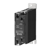 SRHL1-1215 Твердотельное реле с индикатором перегрева, со встроенным радиатором, однофазное, вход 10-30VDC, нагрузка 24-240VAC, 15A, с переходом через ноль подключение "слева"\"справа"