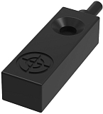 LE08XSN25DNO Датчик индуктивный прямоугольный 7, 7x7, 5x23 мм, чувст. часть сверху, пластиковый корпус, выход NPN НО, расст. сраб. Sn=2, 5 мм, питание 10…30 VDC, 1000 Гц, IP67, кабель 2 м