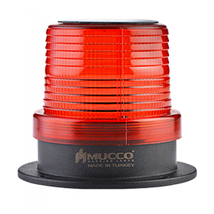 SNT-915-SL-1 Сигнальный маяк ,солнечная батарея, мигающее свечение, Красный, Solar Panel, IP65.